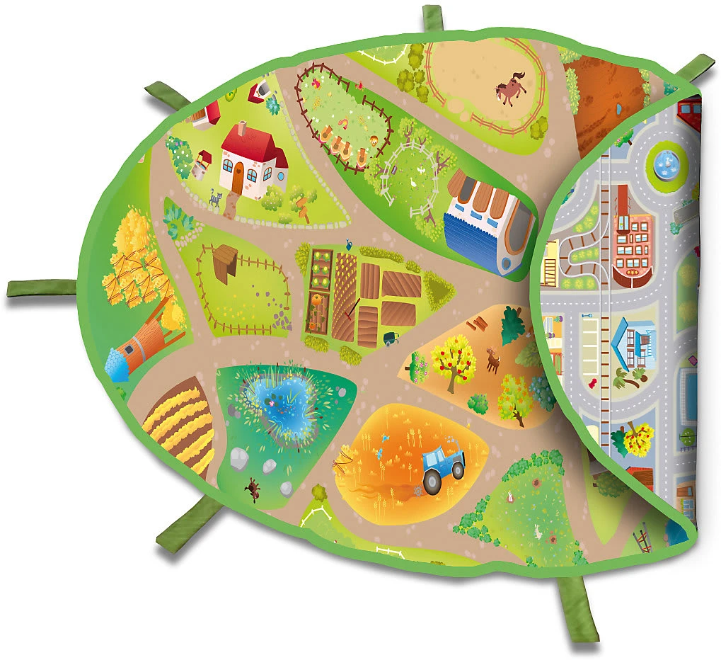 ACHOKA® Aufräum-Spielteppich Zum Wenden – Bild 2