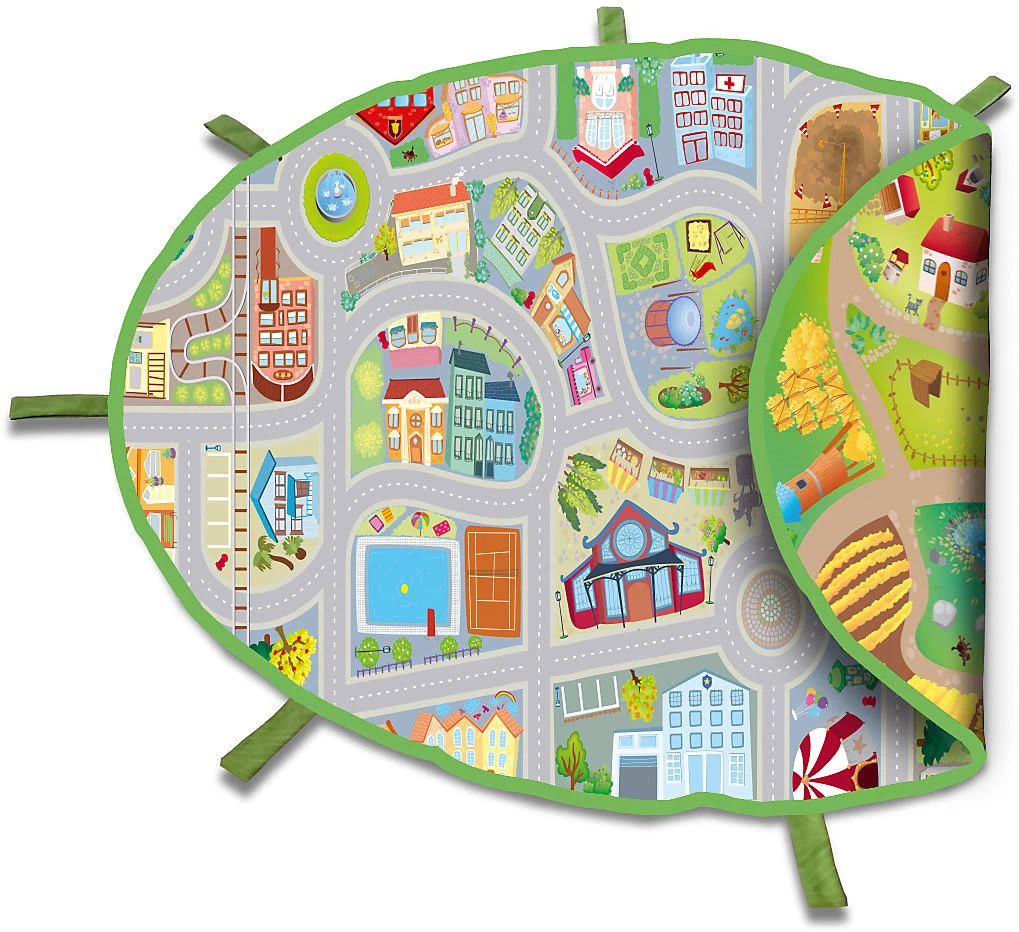 ACHOKA® Aufräum-Spielteppich Zum Wenden – Bild 3