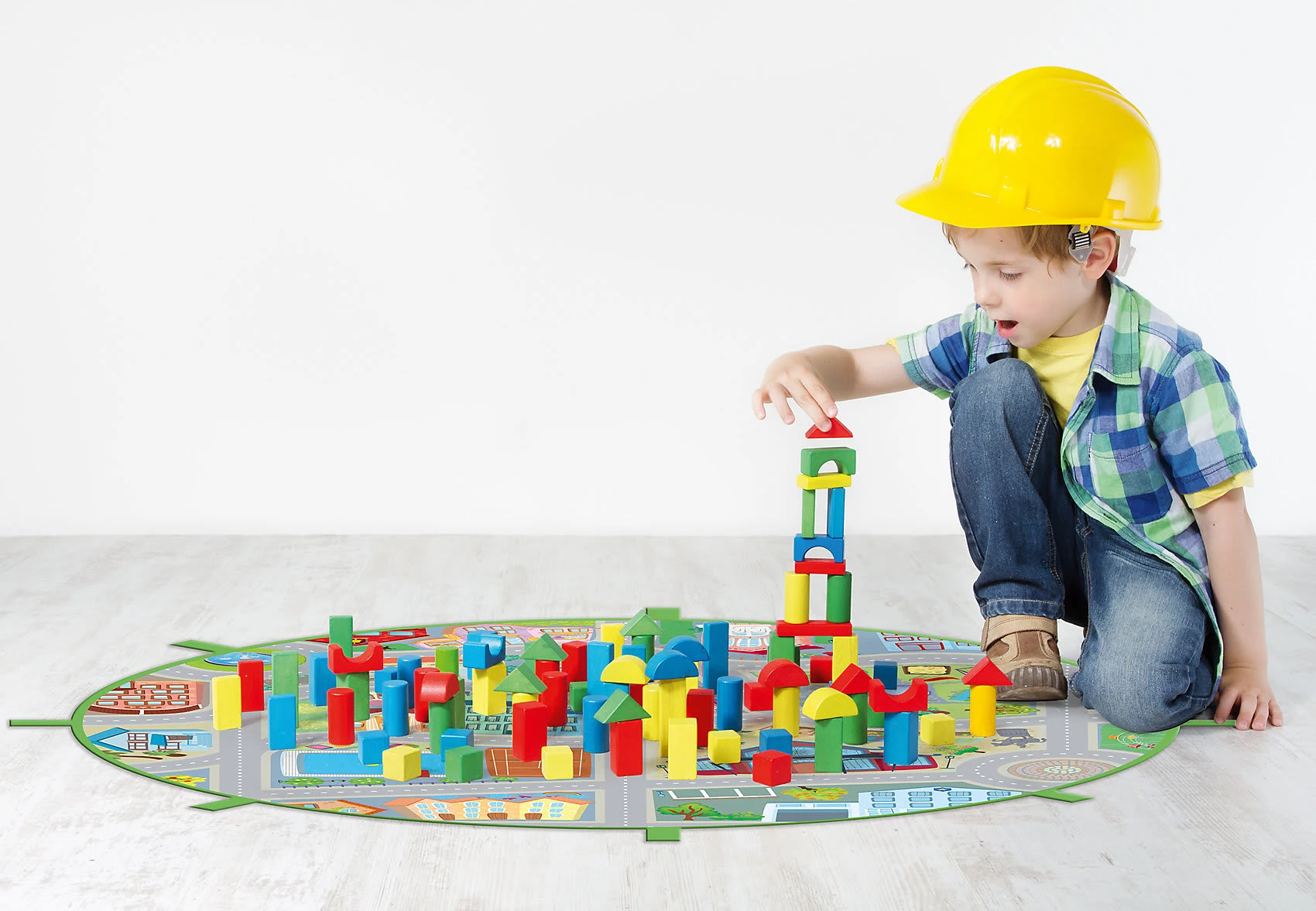 ACHOKA® Aufräum-Spielteppich Zum Wenden – Bild 4