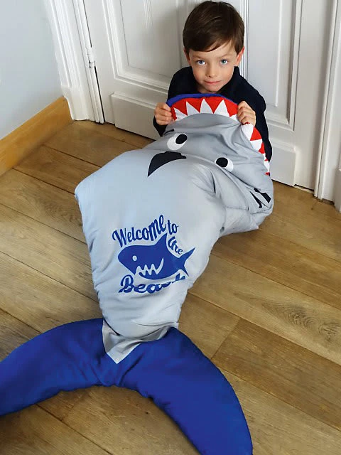 ACHOKA® Kuscheldecke Snuggle Hai – Bild 2