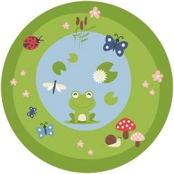 ACHOKA® Ultrasoft Spielteppich Rand Des Teiches, 100 Cm