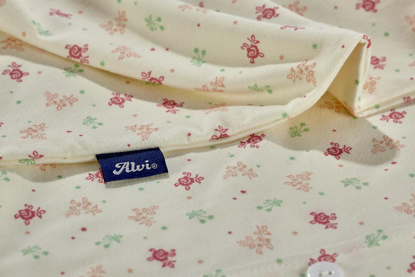 Alvi Babydecke Jersey Organic Cotton Rose Garden – Bild 2