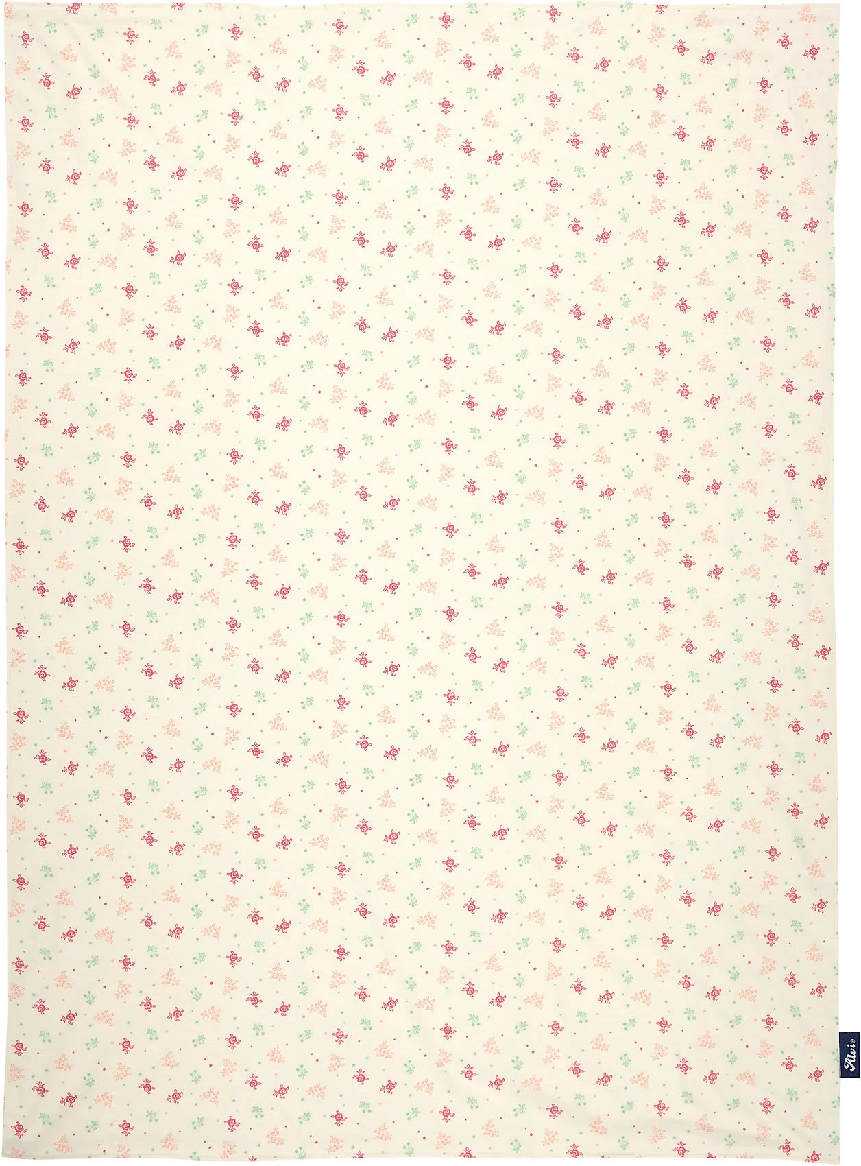 Alvi Babydecke Jersey Organic Cotton Rose Garden