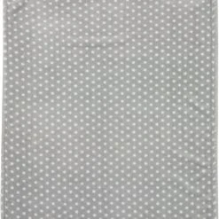 Alvi Babydecke Mit UV-Schutz, Microfaser, Stars Silber, 75 X 100 Cm