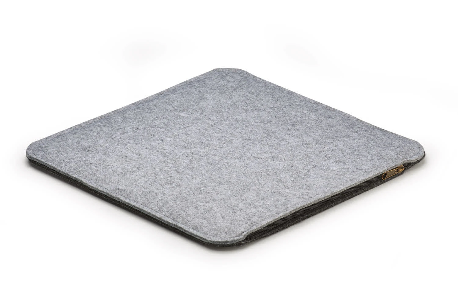 AMARE Sitzkissen 4er-Set Filz Stuhlkissen 40 Cm In Grau – Bild 3