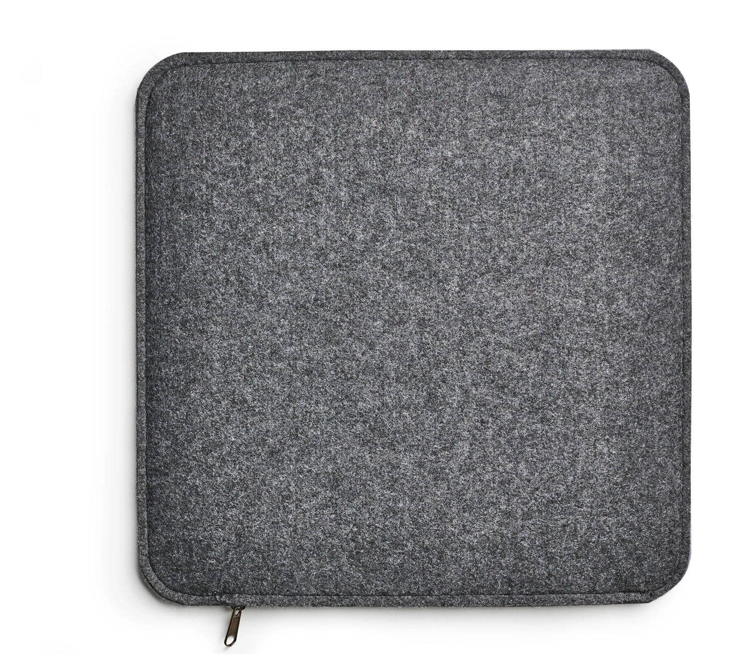 AMARE Sitzkissen 4er-Set Filz Stuhlkissen 40 Cm In Grau – Bild 5