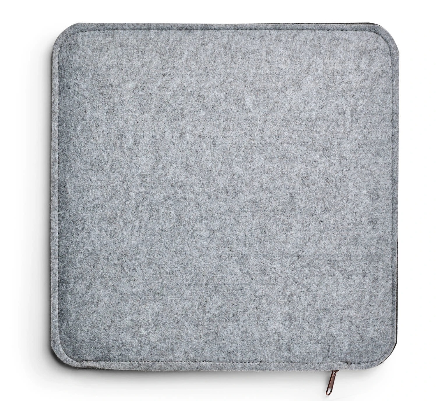 AMARE Sitzkissen 4er-Set Filz Stuhlkissen 40 Cm In Grau – Bild 6