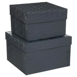 Atmosphera Créateur D'intérieur Aufbewahrungsboxen In Grau