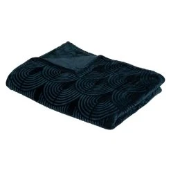 Atmosphera Créateur D'intérieur Kuscheldecke In Schwarz