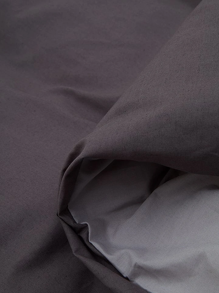 Avance Perkal-Bettwäsche-Set In Grau – Bild 3