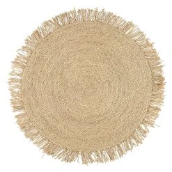 Avance Seegras-Teppich In Natur - Ø 100 Cm