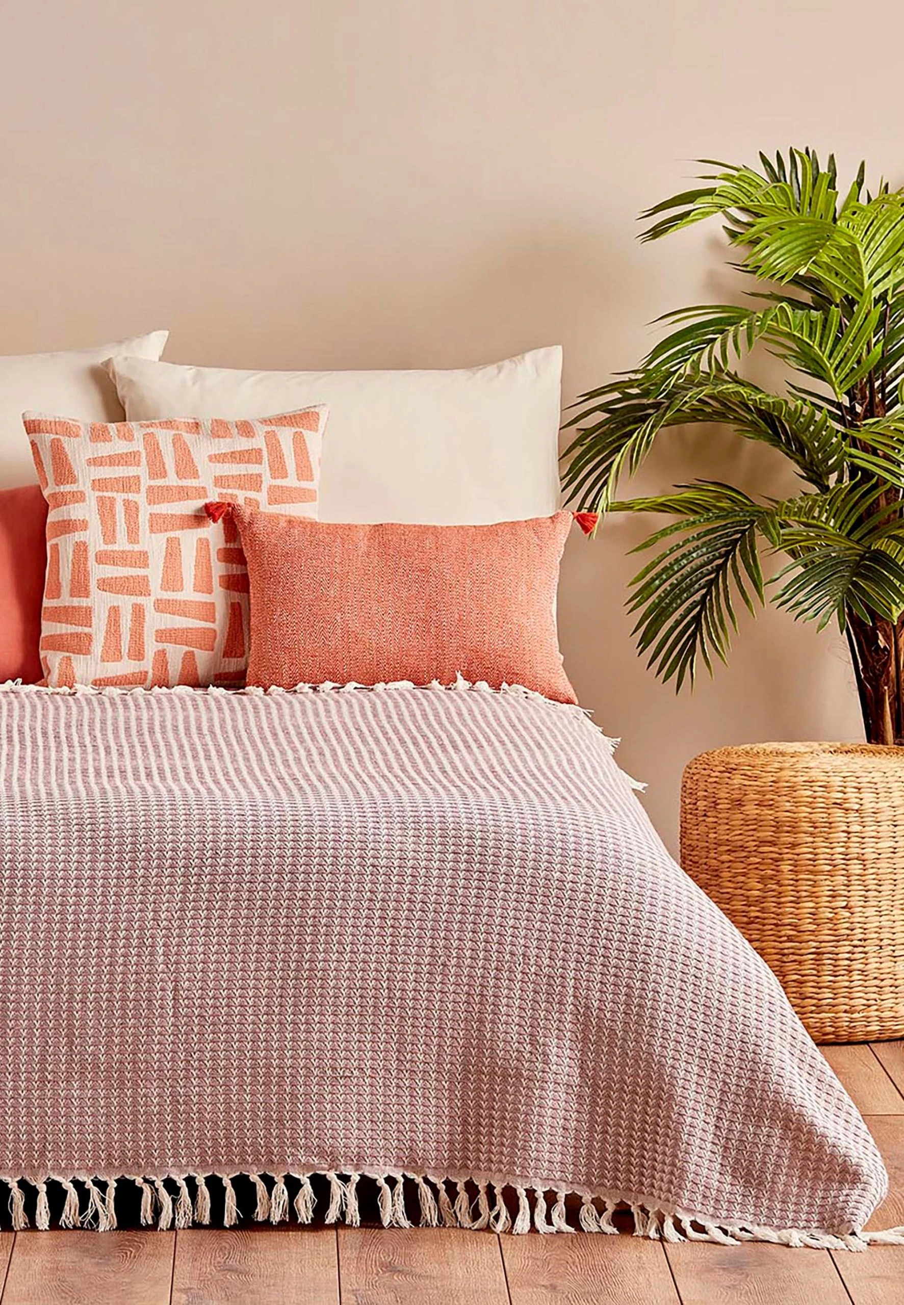 BELLA MAISON Tagesdecke Nature 200x235 In Lilac – Bild 2