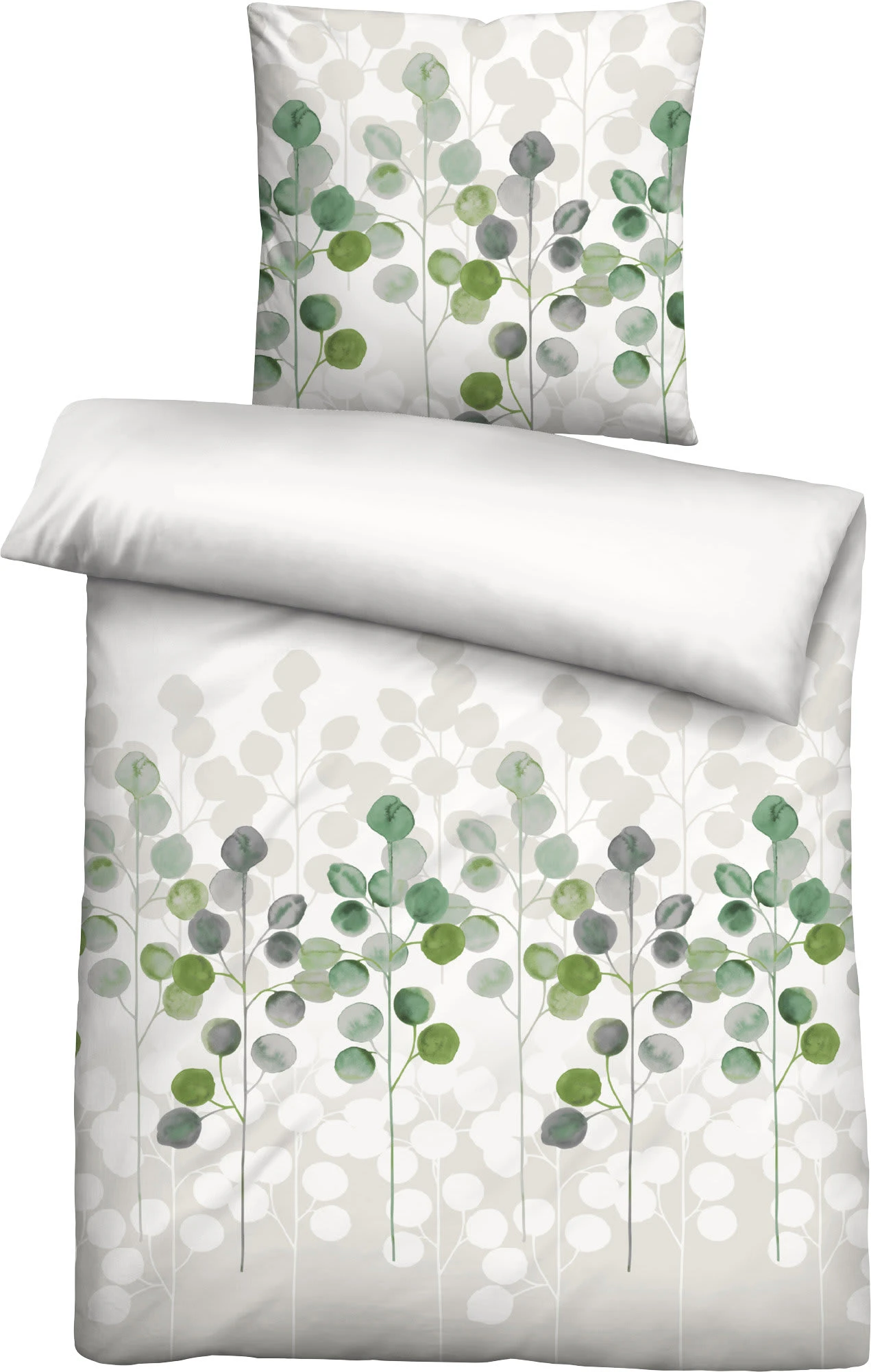 Biberna Bettwäsche In Pistaziengrün