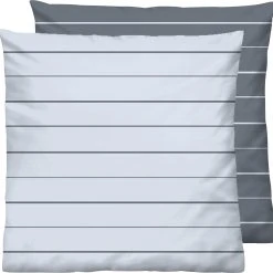 Biberna Kuschelkissenbezug In Blau