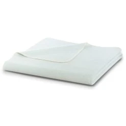 Biederlack Wohndecke Basic In Pearl Aqua