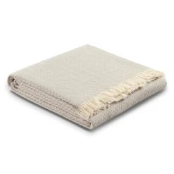 Biederlack Wohndecke Plaids In Boras Rauch