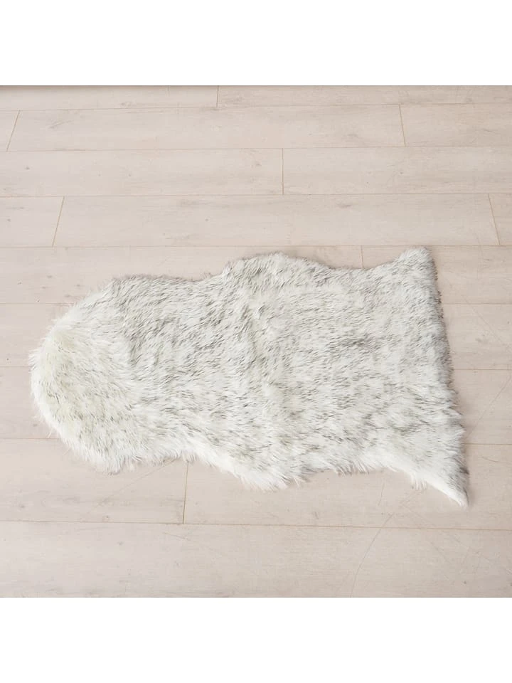 Boltze 2er-Set: Dekofelle "Furano" In Creme/ Hellbraun - (L)102 X (B)65 Cm – Bild 2