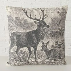 Boltze Kissen "Justo" In Grau/ Creme - (L)45 X (B)45 Cm