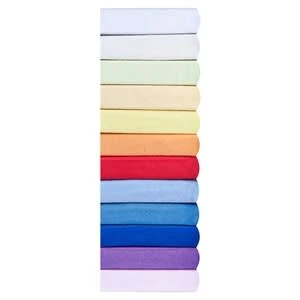 Bornino Home Feinbiber-Spannbetttuch 60x120 Cm - 70x140 Cm In Grün – Bild 2