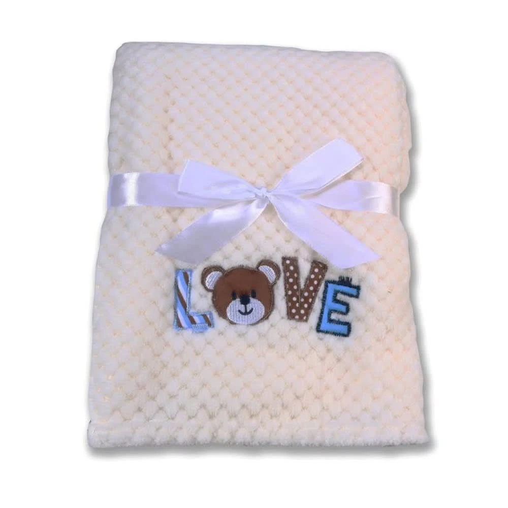 Cangaroo Babydecke Freya 80 X 110 Cm In Weiß