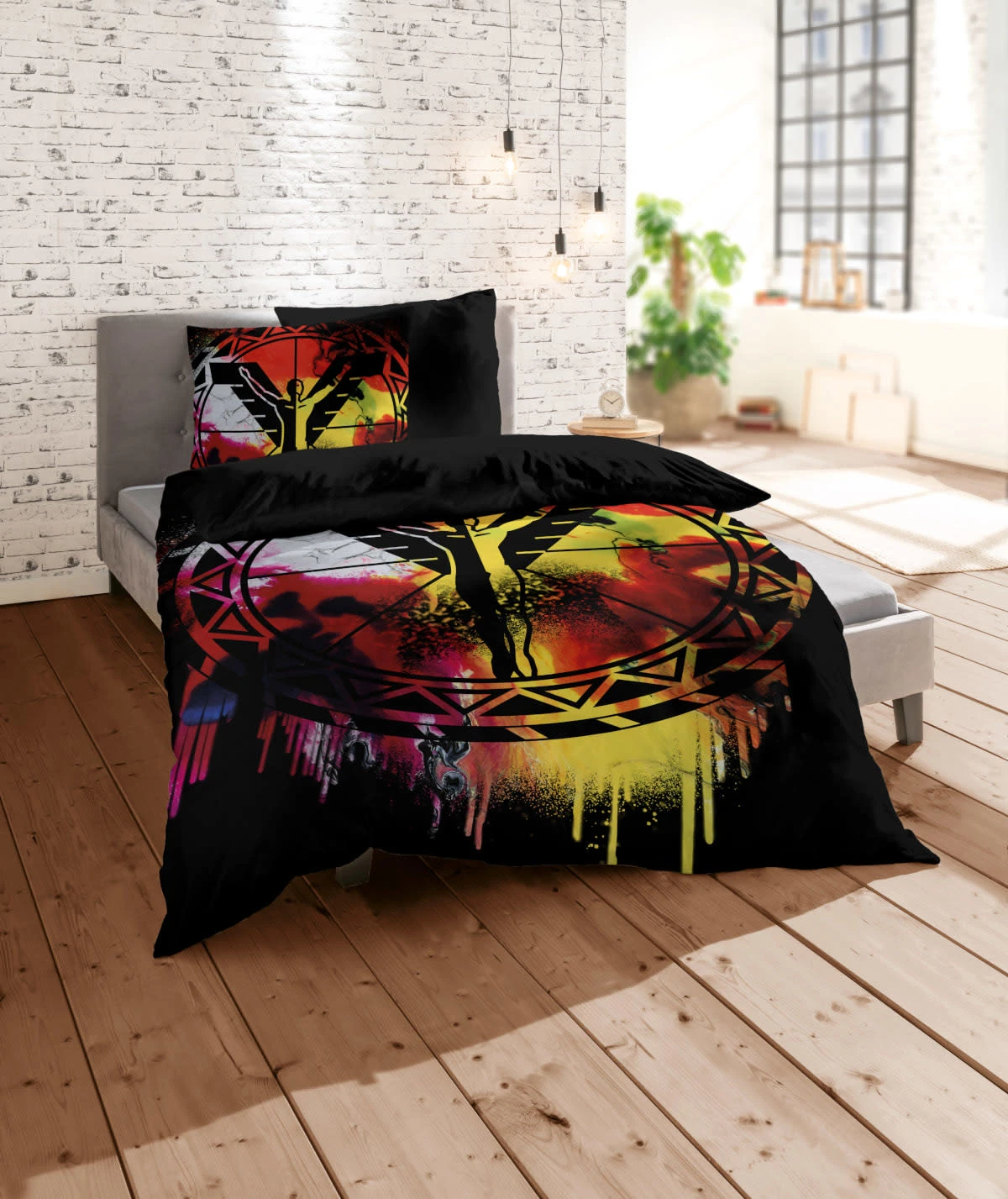 CARLO COLUCCI Bettwäsche-Set Ikarus In Colorato – Bild 2