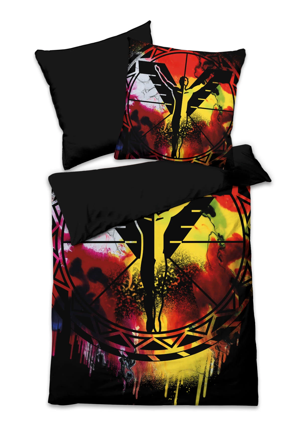 CARLO COLUCCI Bettwäsche-Set Ikarus In Colorato