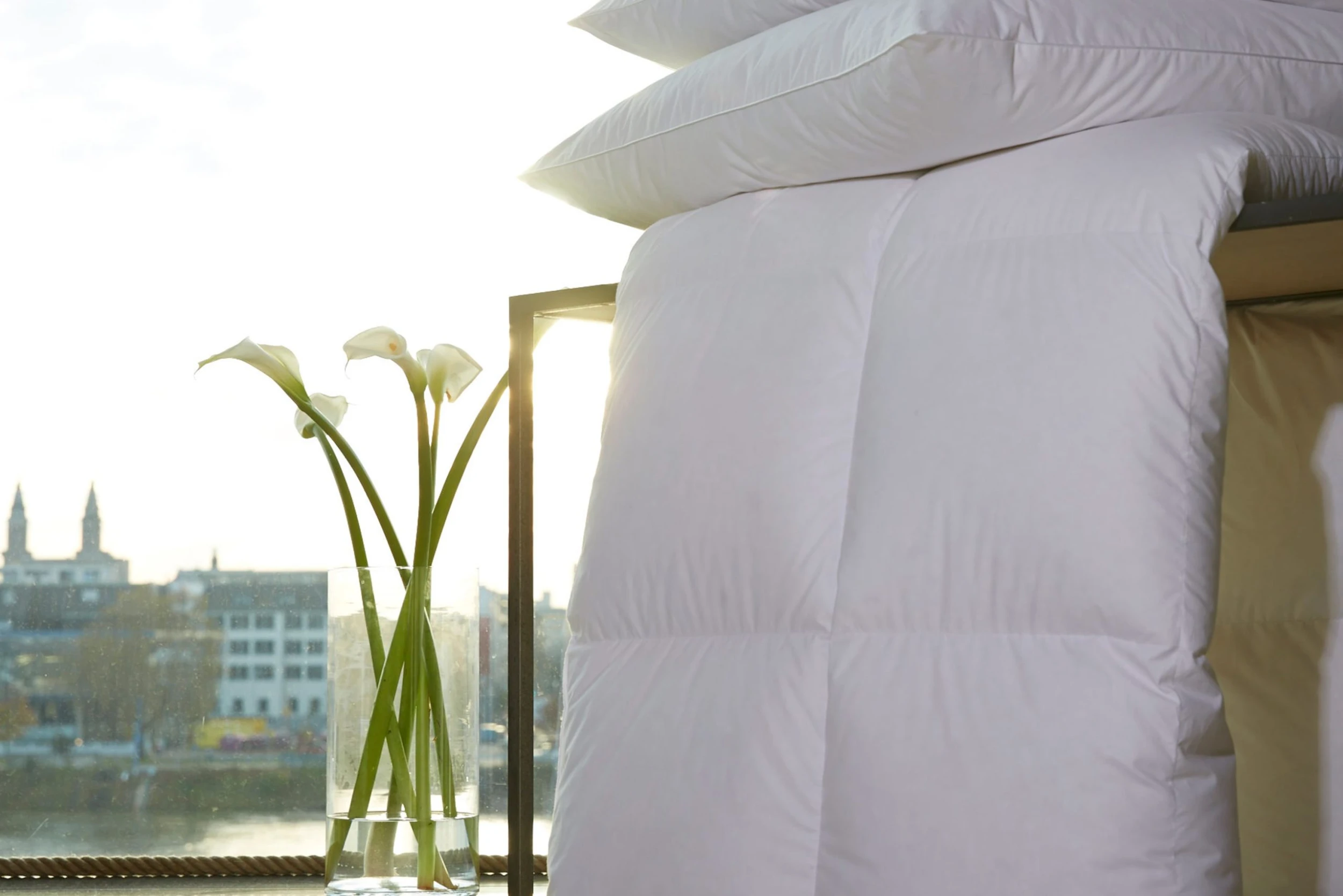 Centa-Star Sommerdecke Extra Leicht HARMONY In Weiß – Bild 3