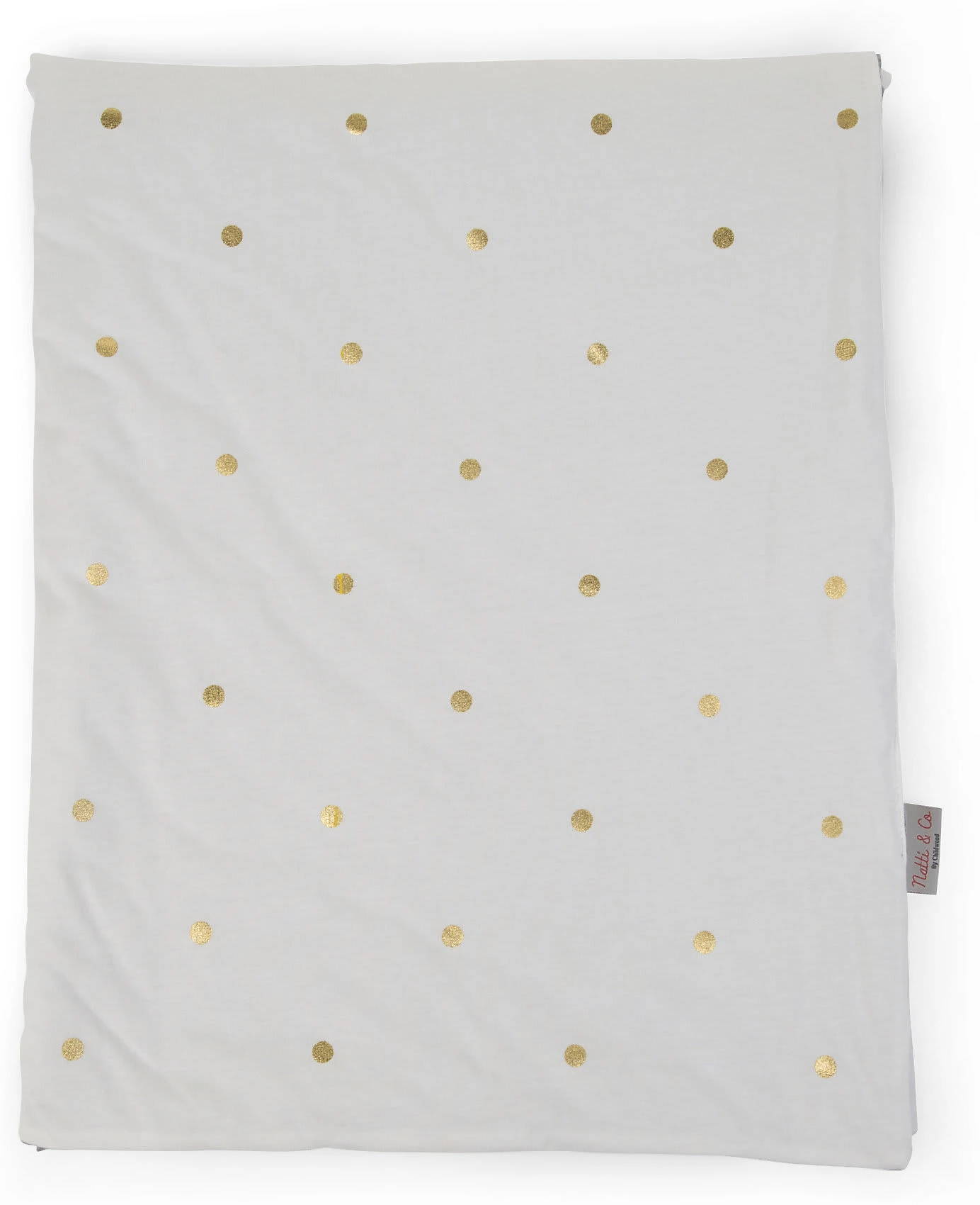 Childhome Babydecke, Punkte Gold, 80x100 Cm – Bild 2