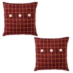 Creativ Home Deko-Kissen Aus Stoff In Rot