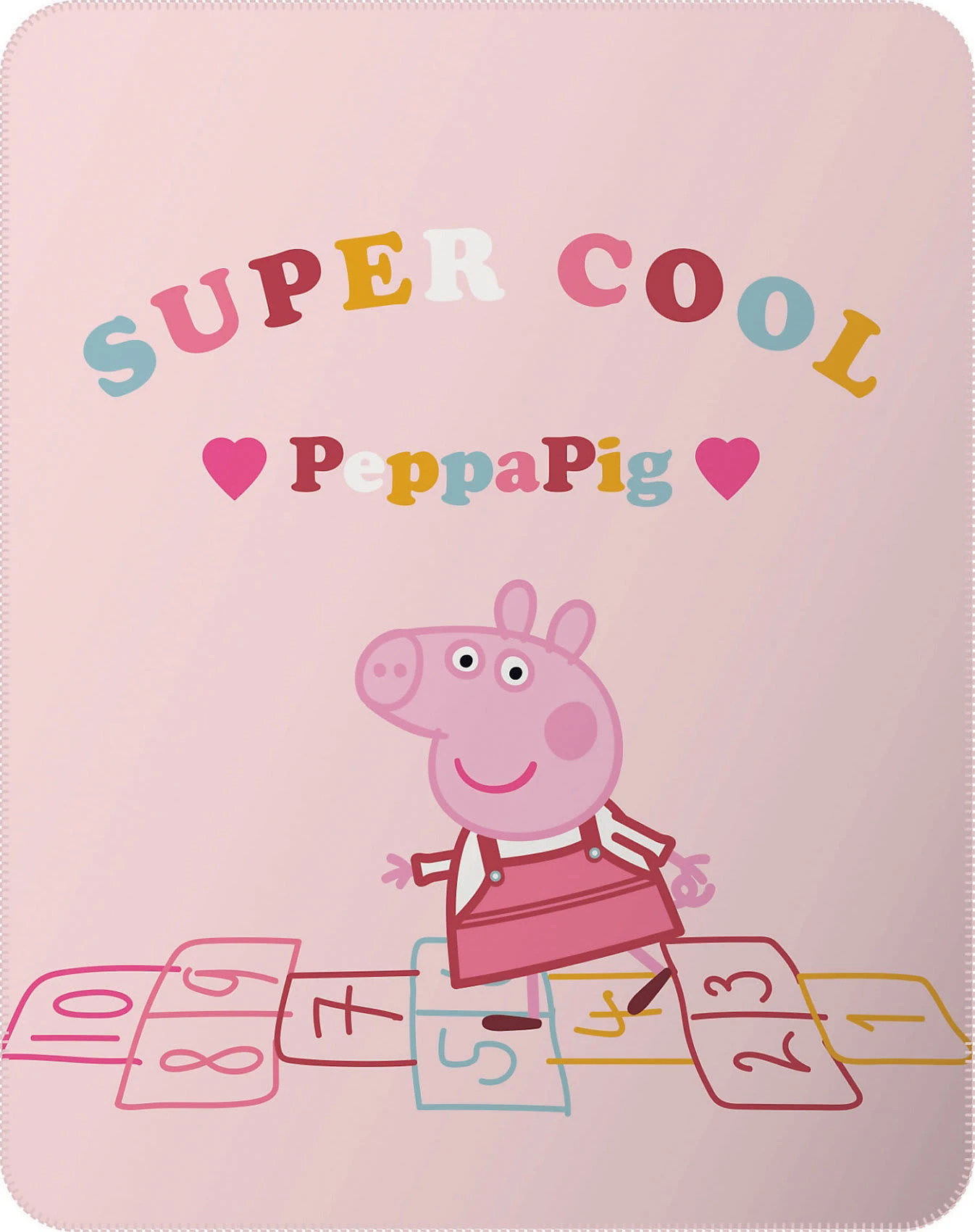 CTI Peppa Pig Fleecedecke Super Cool 110 X 140