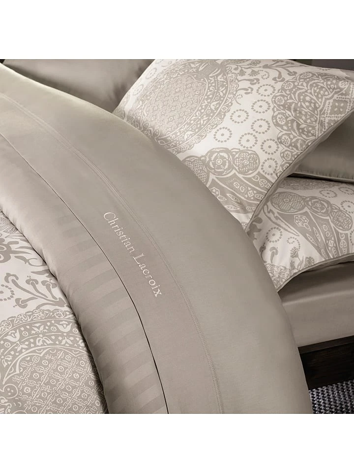 CXL By Christian Lacroix Satin-Kissenbezug In Grau – Bild 4