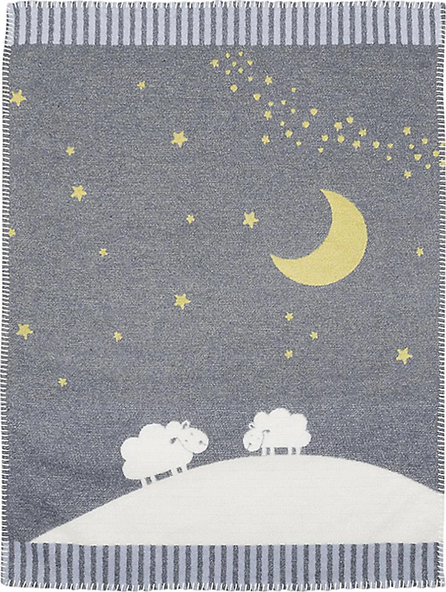 David Fussenegger Babydecke "Mond Und Schafe"
