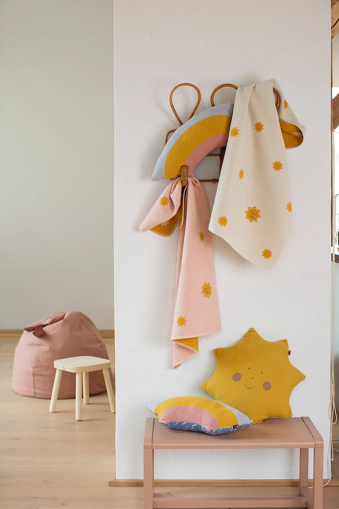 David Fussenegger Babydecke "Sonne" Inkl. Stick – Bild 2