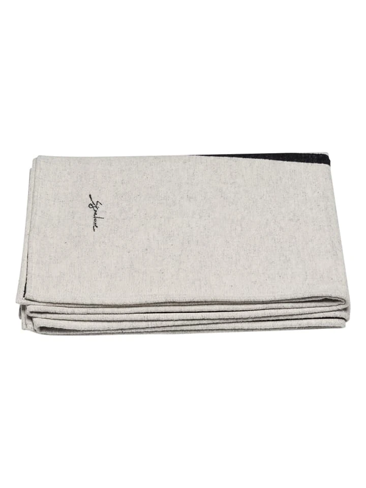 David Fussenegger Decke "Luca - Lineare Komposition" In Grau