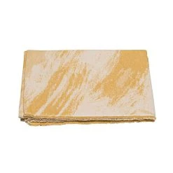 David Fussenegger Decke "Pinselstriche" In Senf