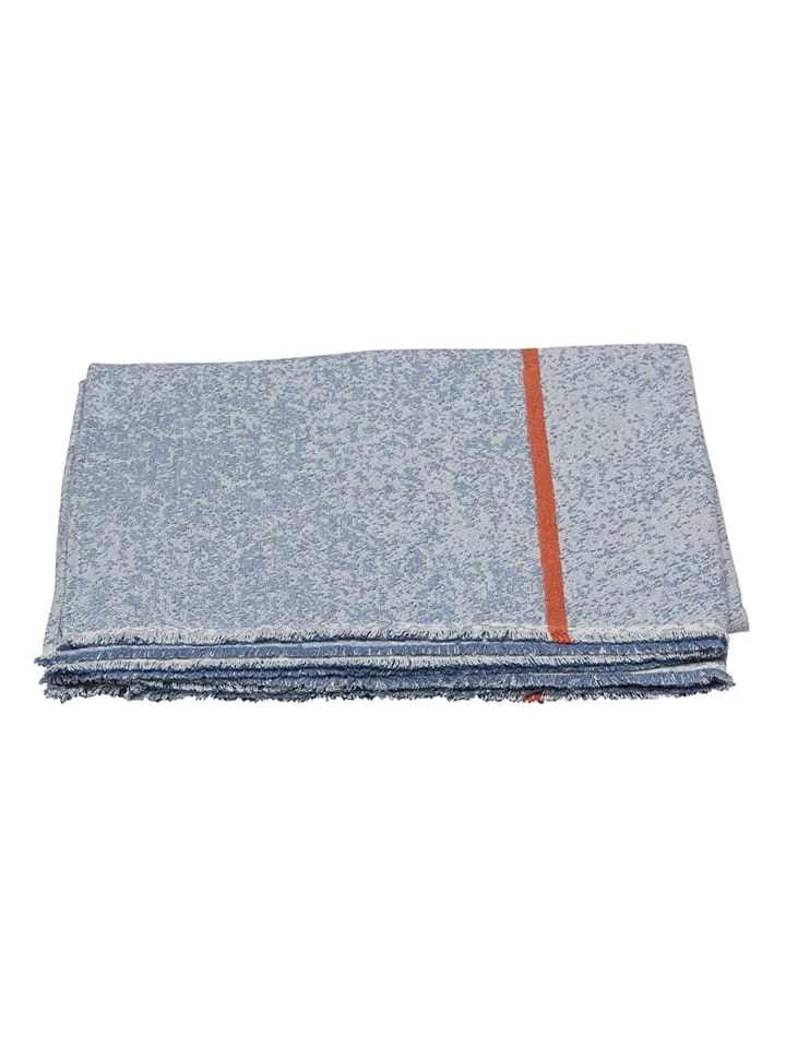 David Fussenegger Decke "Riva - Struktur Mit Effekt" In Blau