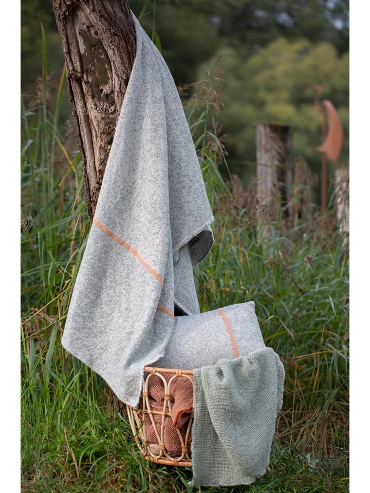 David Fussenegger Decke "Riva - Struktur Mit Effekt" In Khaki – Bild 2