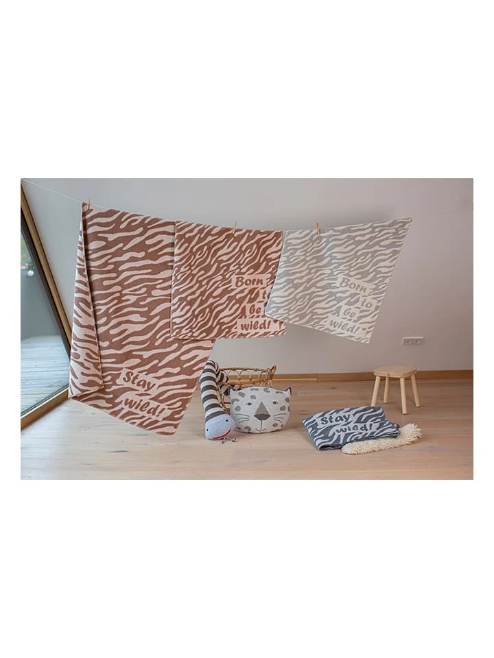 David Fussenegger Kinderdecke "Finn - Stay Wild" In Hellbraun – Bild 3