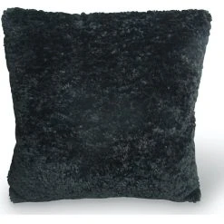 Deco Lorrie Kissen "Gabriel" In Schwarz - (L)40 X (B)40 Cm