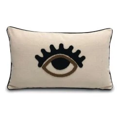 Deco Lorrie Kissen In Beige - (L)50 X (B)30 Cm