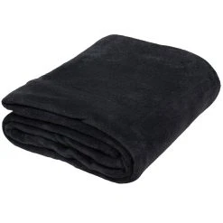 DILUMA Kuscheldecke SoftFleece In Anthrazit