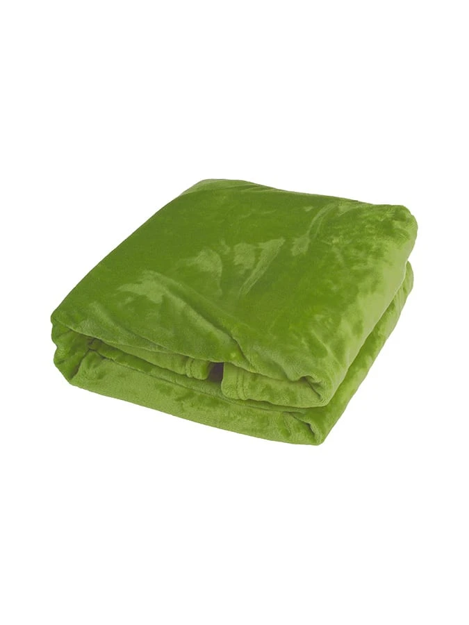 Domger Decke In Hellgrün - (L)240 X (B)220 Cm