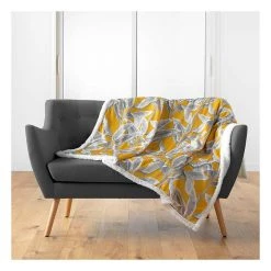 Douceur D'intérieur Überwurf "Isibelle" In Gelb/ Grau