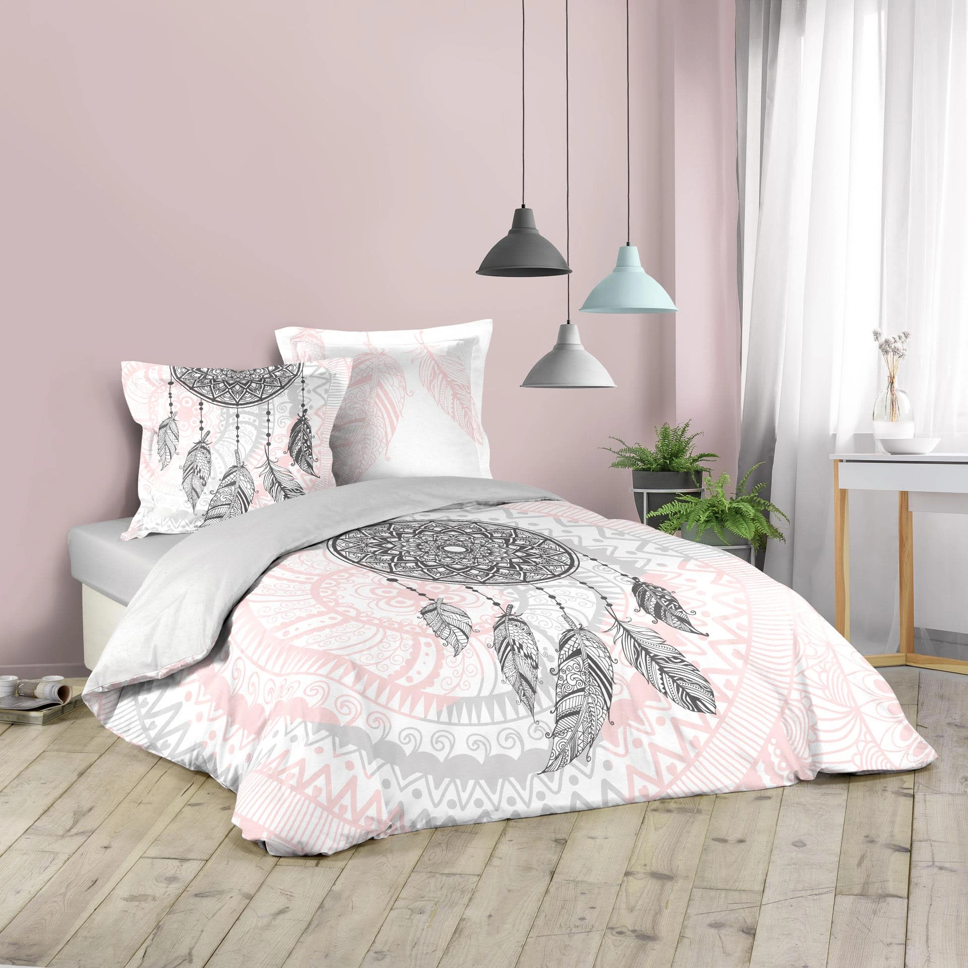 Dynamic24 Bettwäsche-Set In Bunt – Bild 2