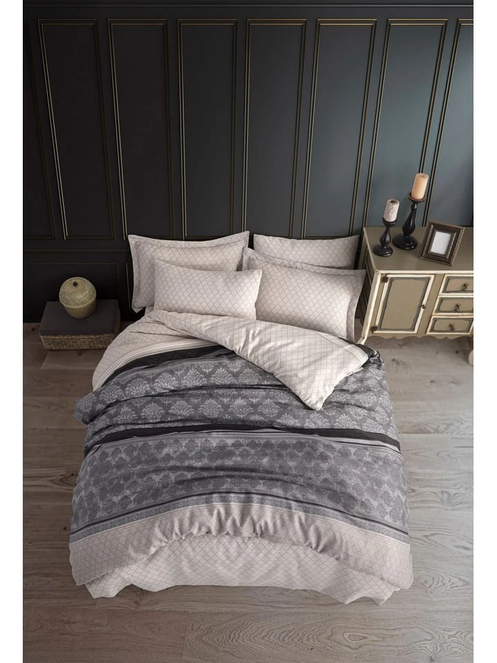 Elizabed Bettwäsche-Set In Grau