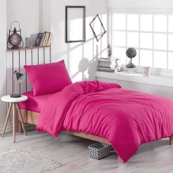 Elizabed Bettwäsche-Set "Paint" In Pink