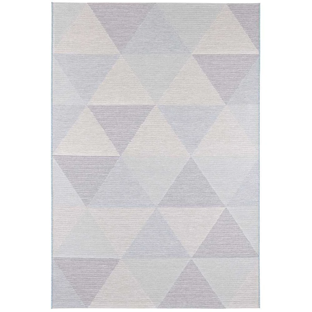 ELLE DECORATION In- & Outdoor Teppich Sevres Blau