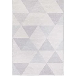 ELLE DECORATION In- & Outdoor Teppich Sevres Hellgrau