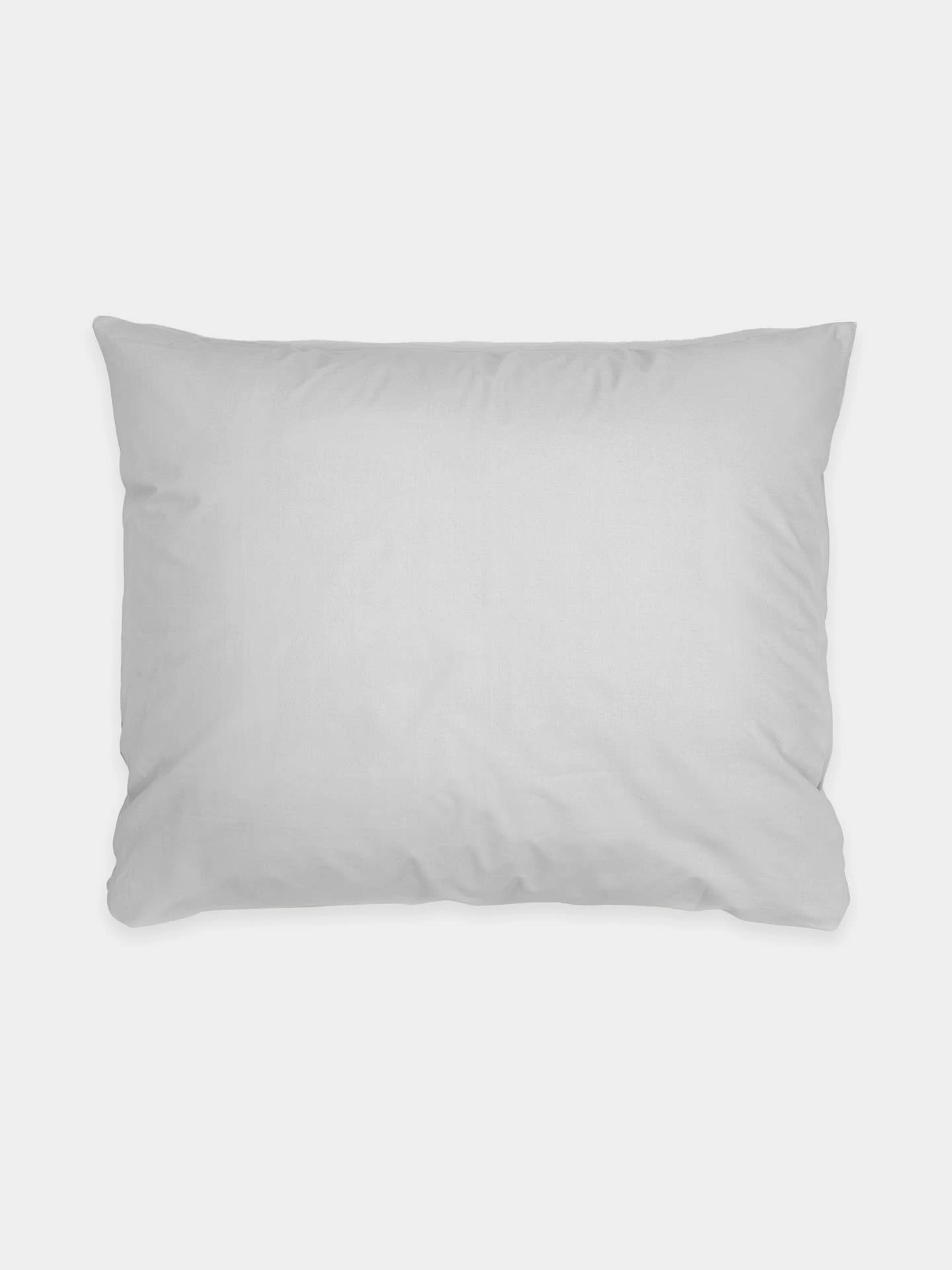 Erlich Textil Kopfkissenbezug Fred In Hellgrau