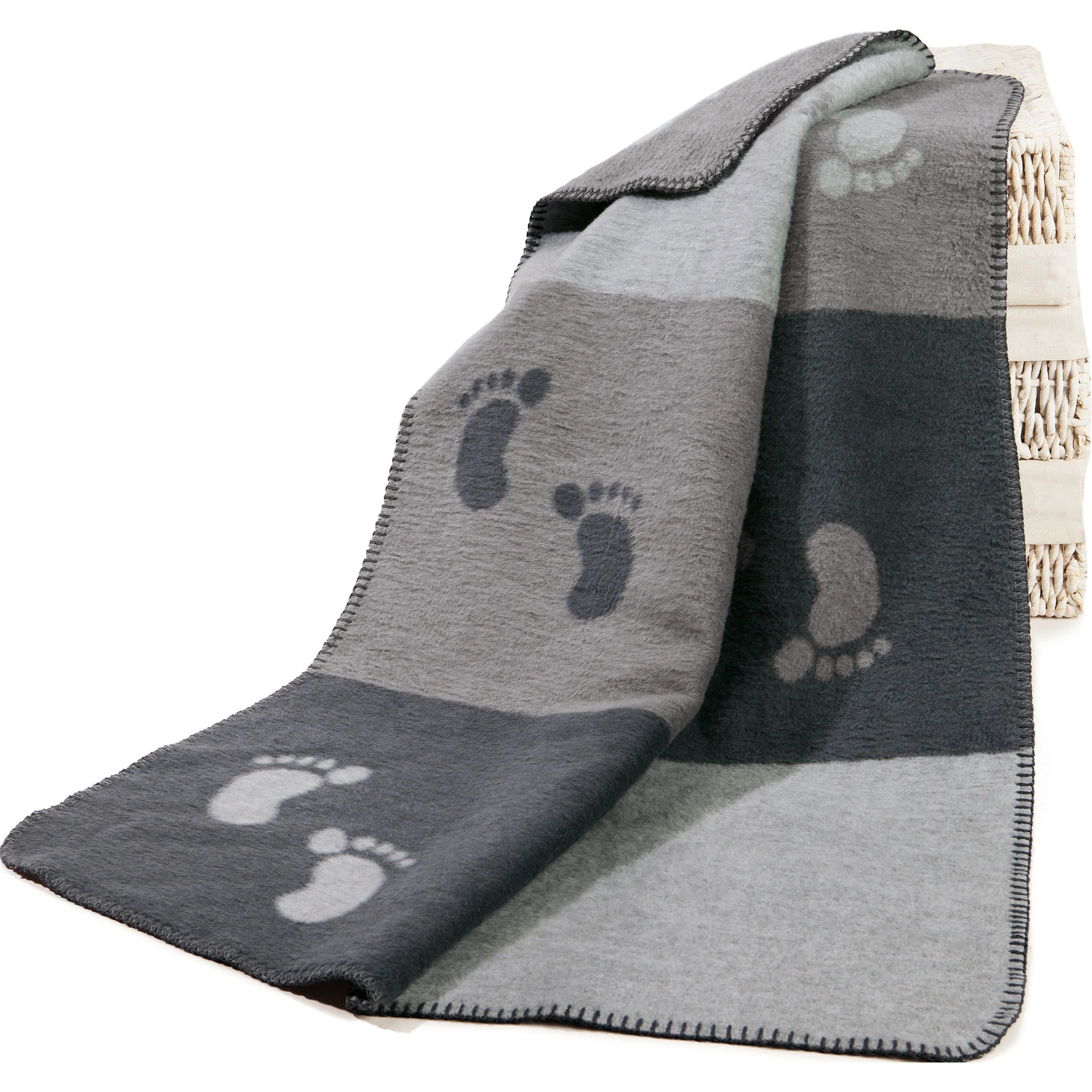 Erwin Müller Babydecke In Grau – Bild 2